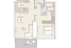 1 bedroom apartment